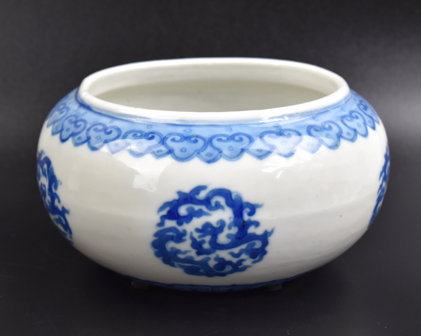 CHINESE BLUE WHITE DRAGON WASHER GUANGXU 3cf90a