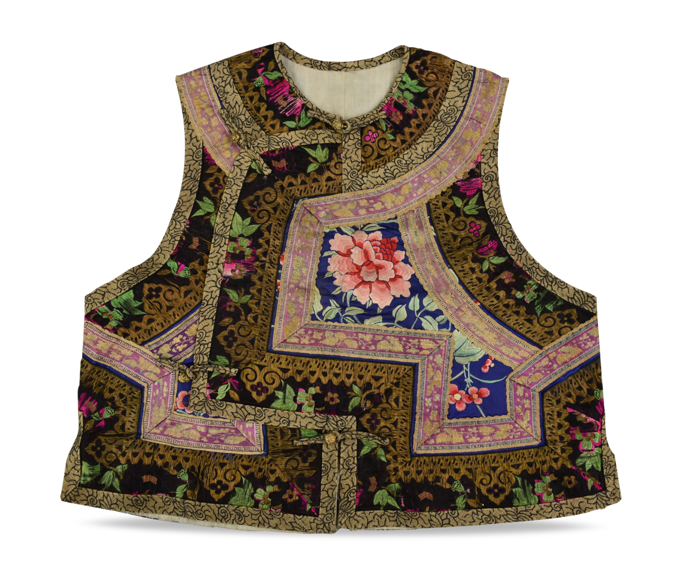 CHINESE EMBROIDERY WOMEN VEST QING 3cf919