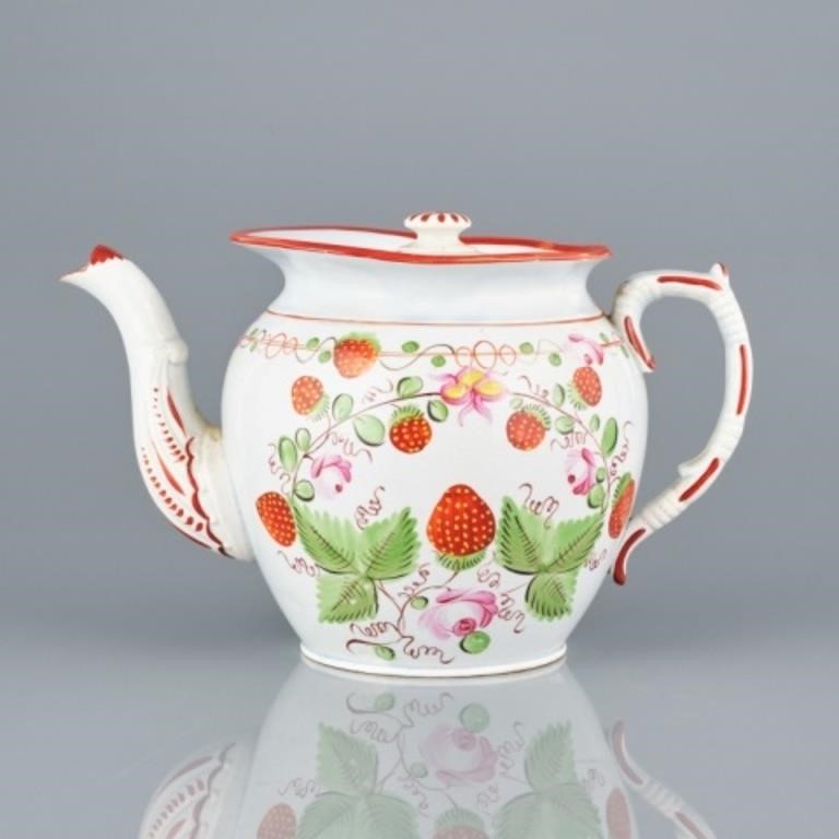 RARE 18TH C. STAFFORDSHIRE CREAMWARE