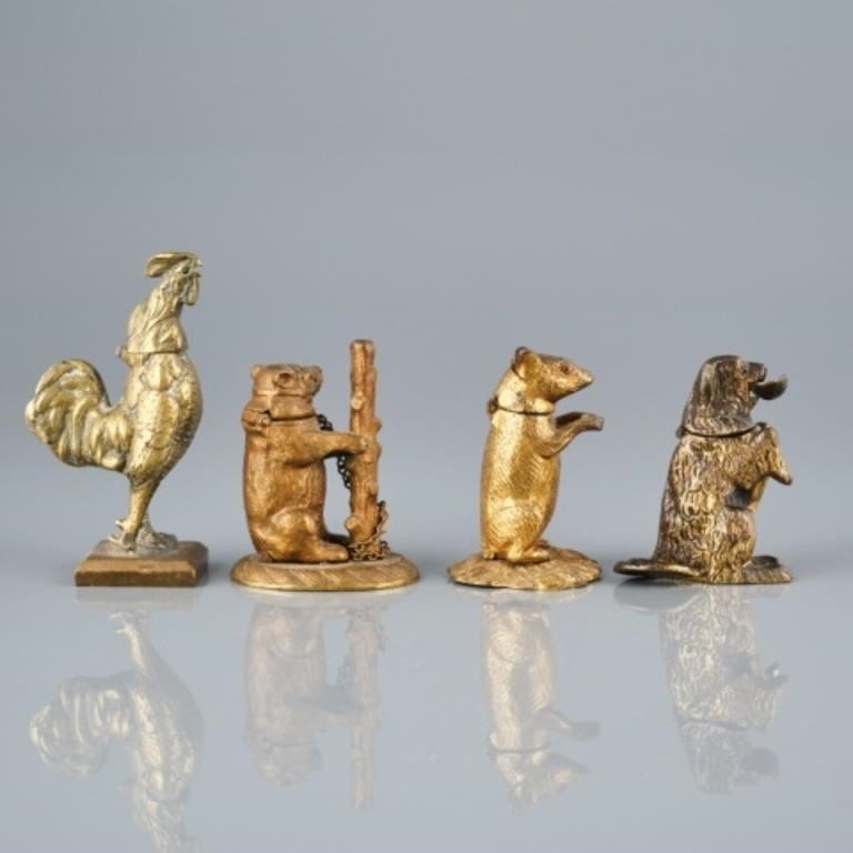 FOUR FIGURAL MATCH SAFESFour figural 3cfa1a