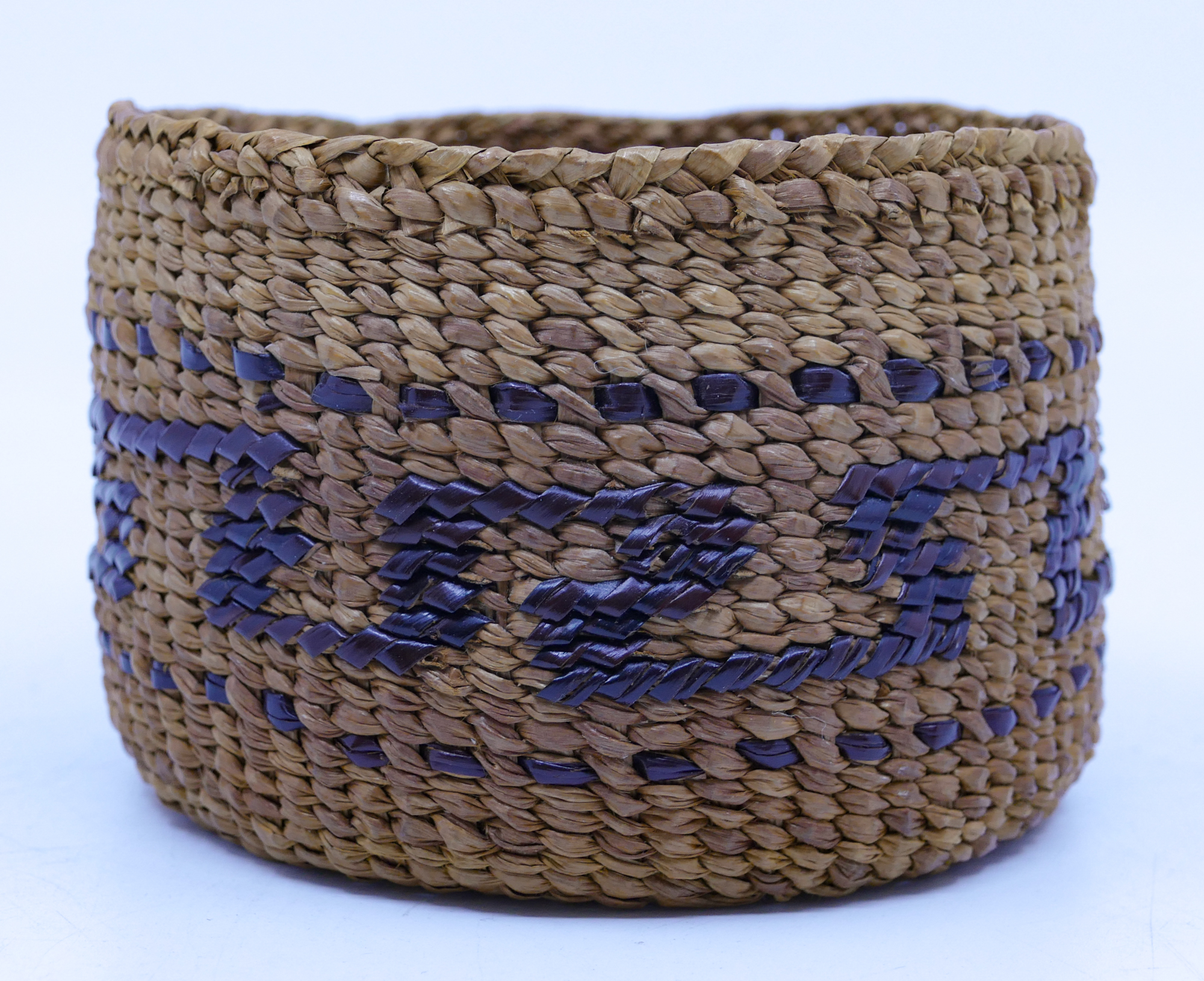 Old Tsimshian Small Indian Basket 3cfaa2