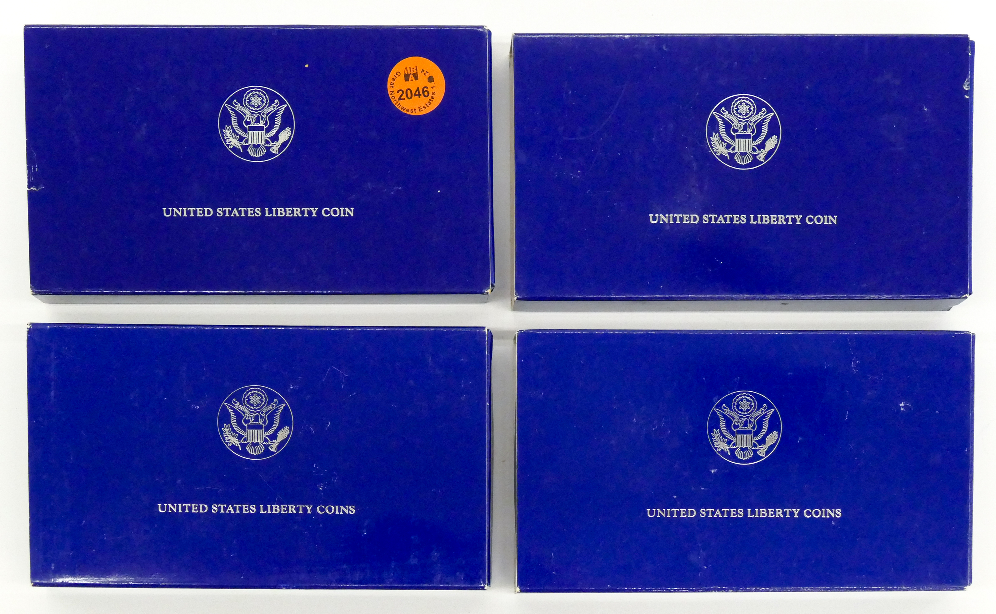 4pc US Liberty 1986 Silver   3cfad0