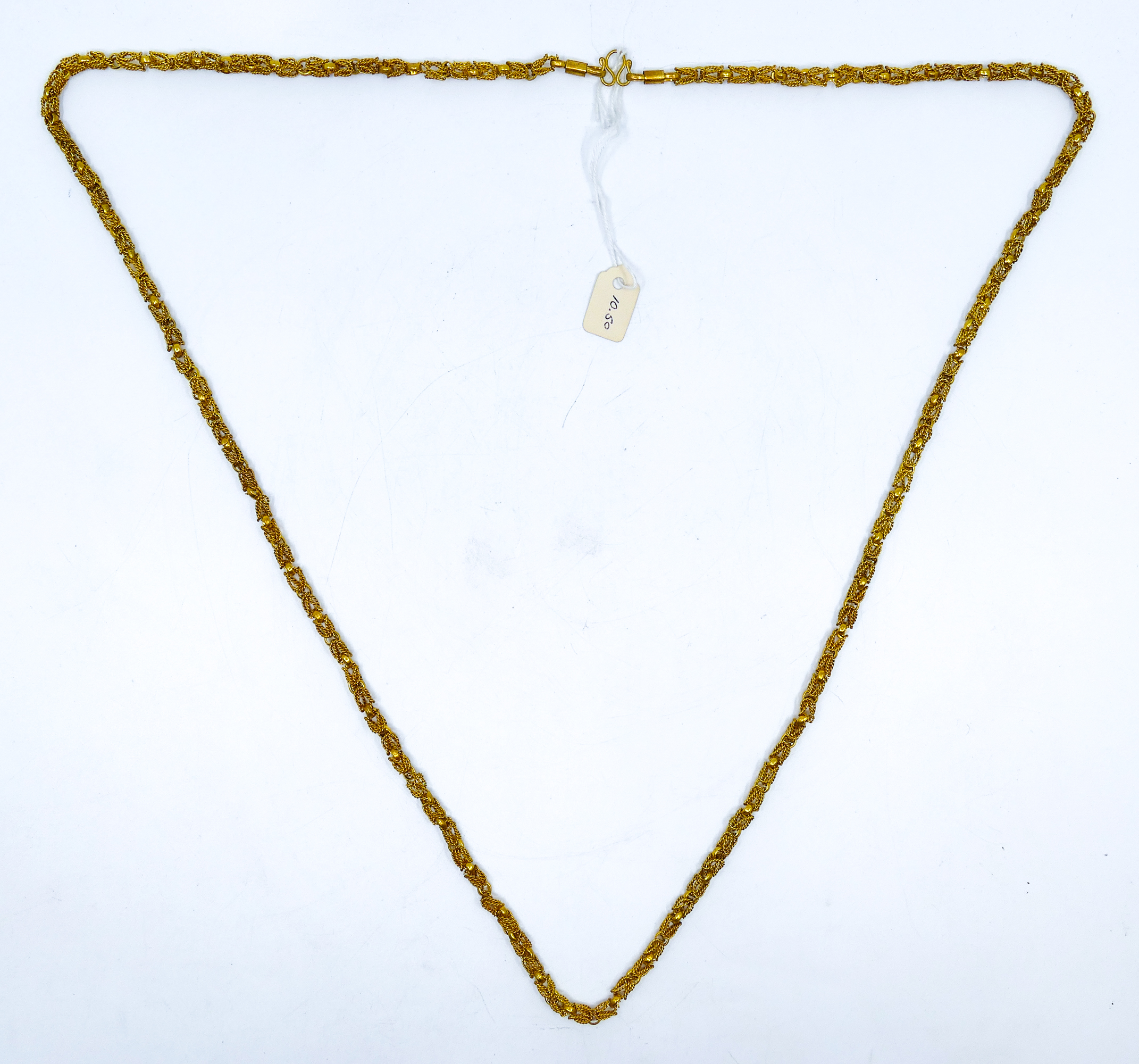 Chinese Vermeil Fancy Link Necklace 3cfaec