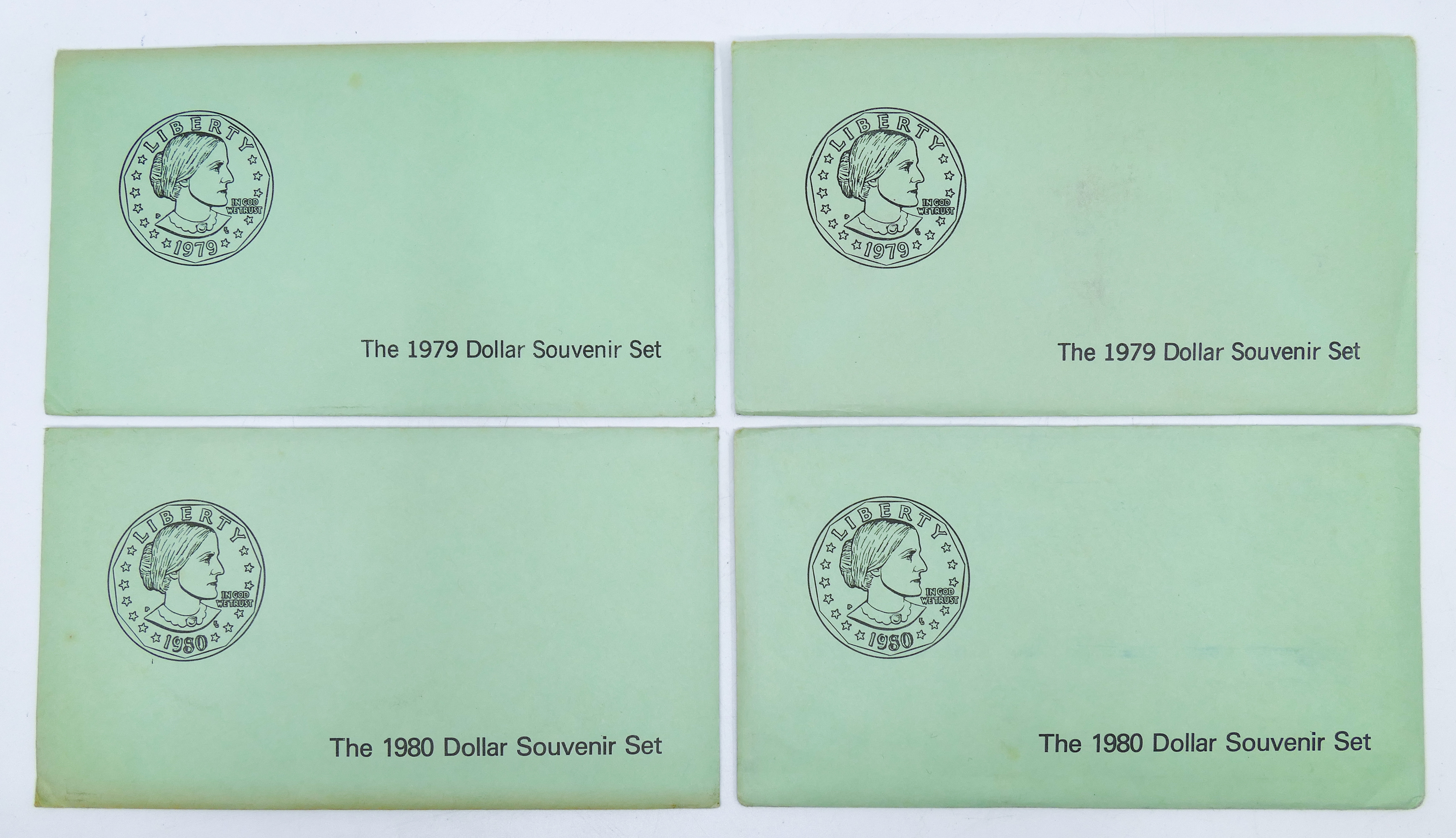 4pc US 1979 80 Dollar Souvenir 3cfae6