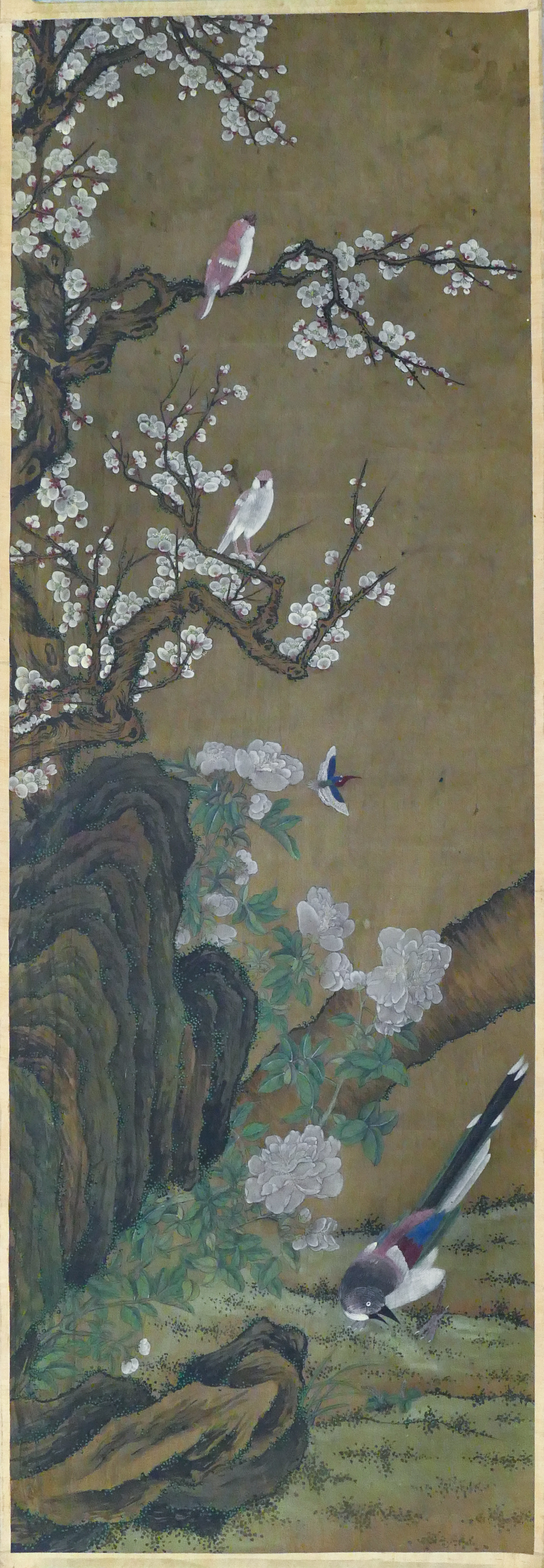 Chinese Cherry Blossom Painting