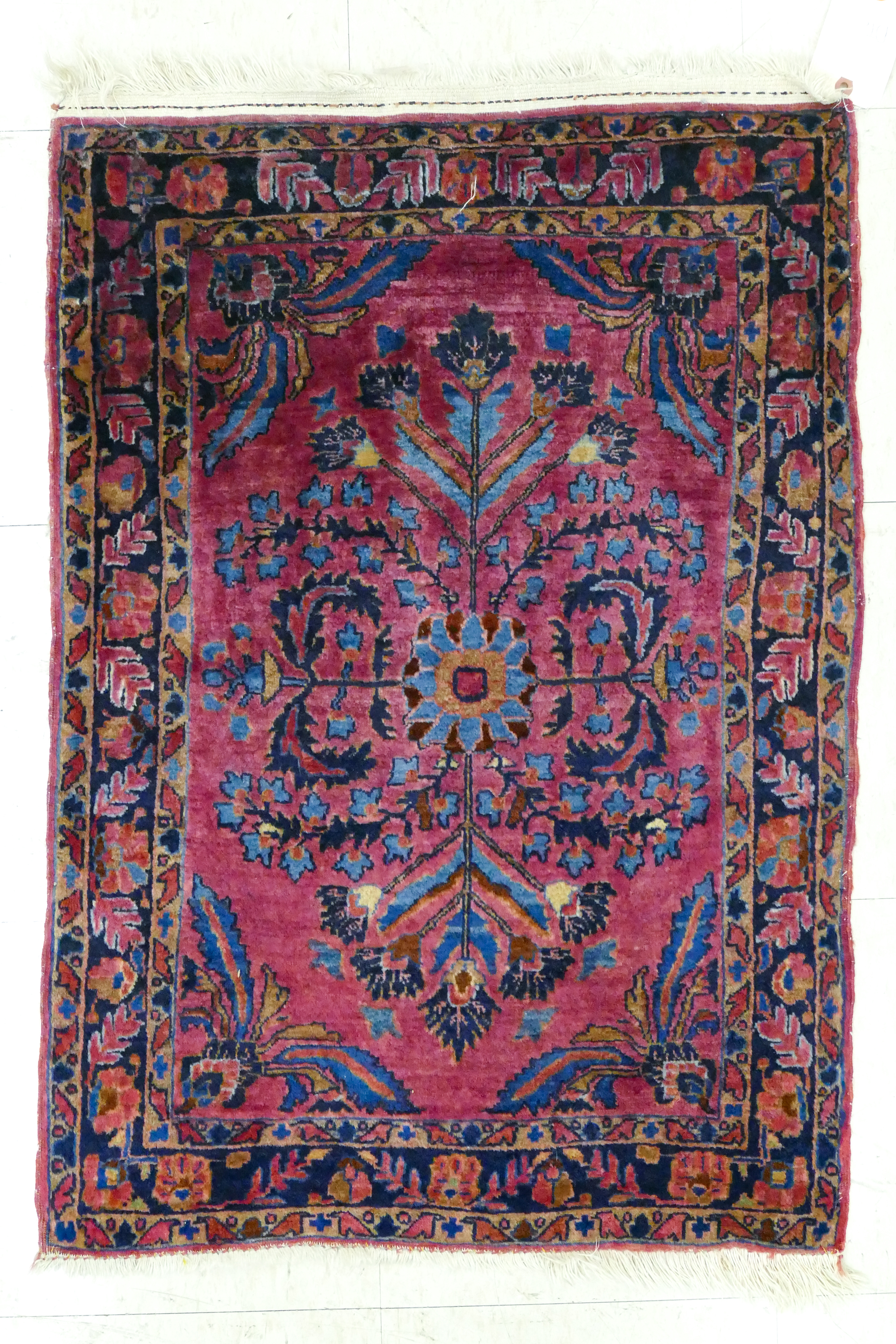 Semi Antique Persian Sarouk Oriental 3cfc14
