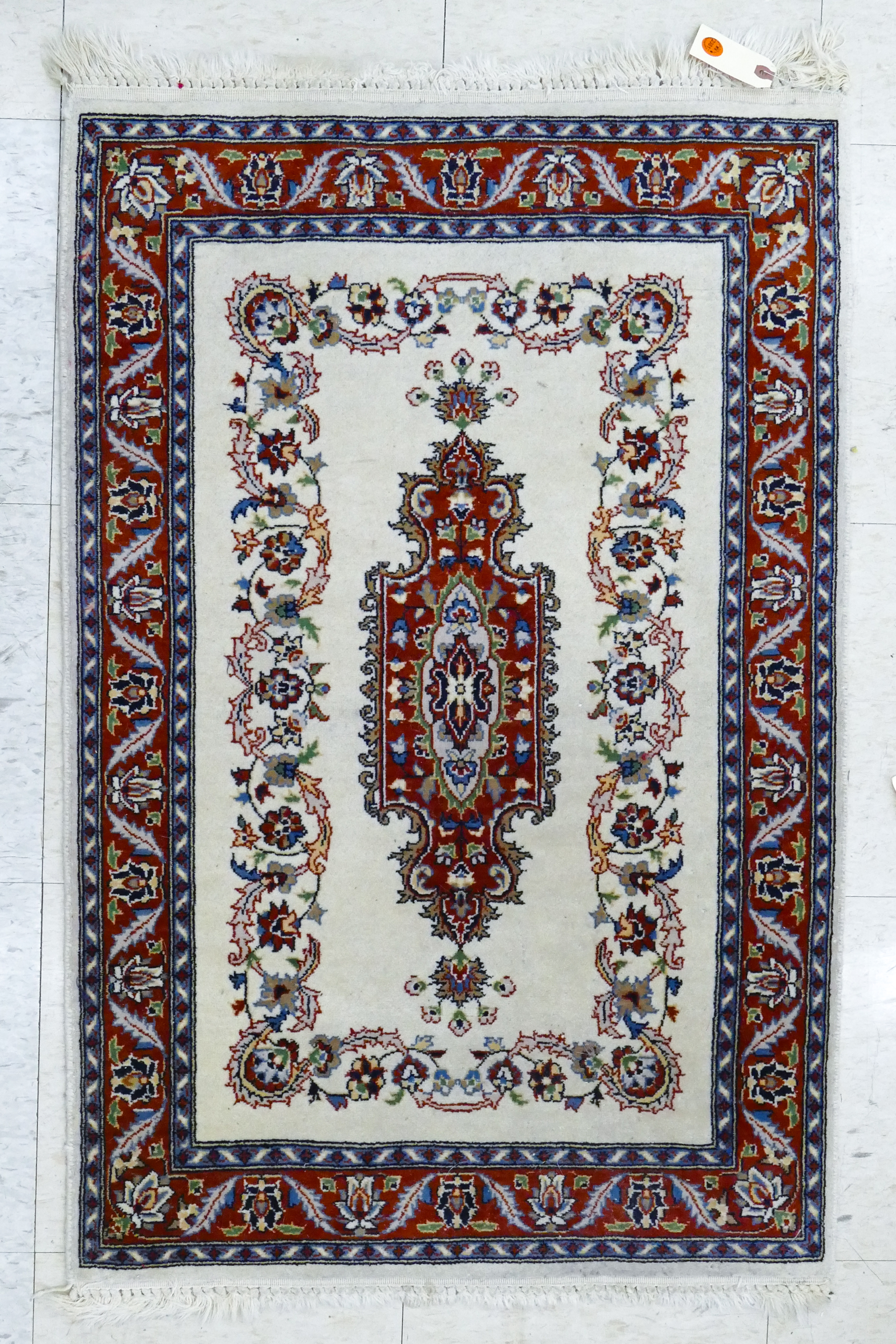 Fine Persian Isfahan Oriental Rug 3cfc22