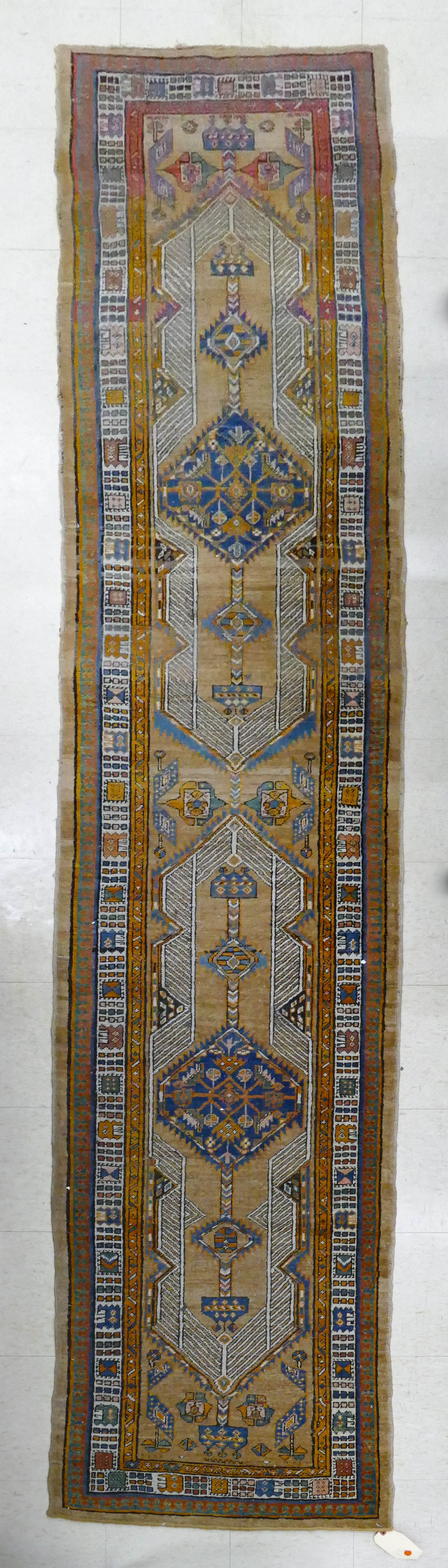 Antique Caucasian Oriental Runner