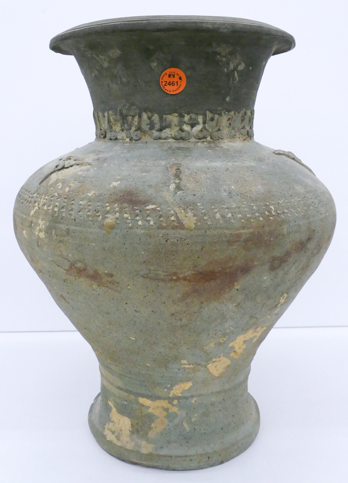 Old Thai Ban Chiang Grey Ceramic