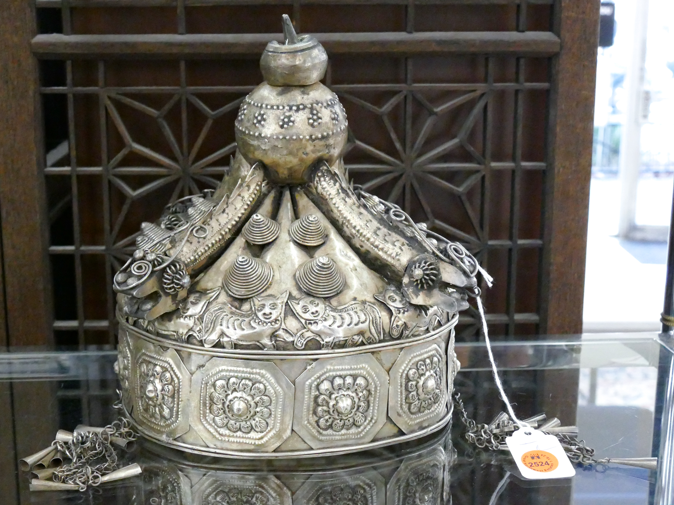 Old Chinese Miao Decorated Silver