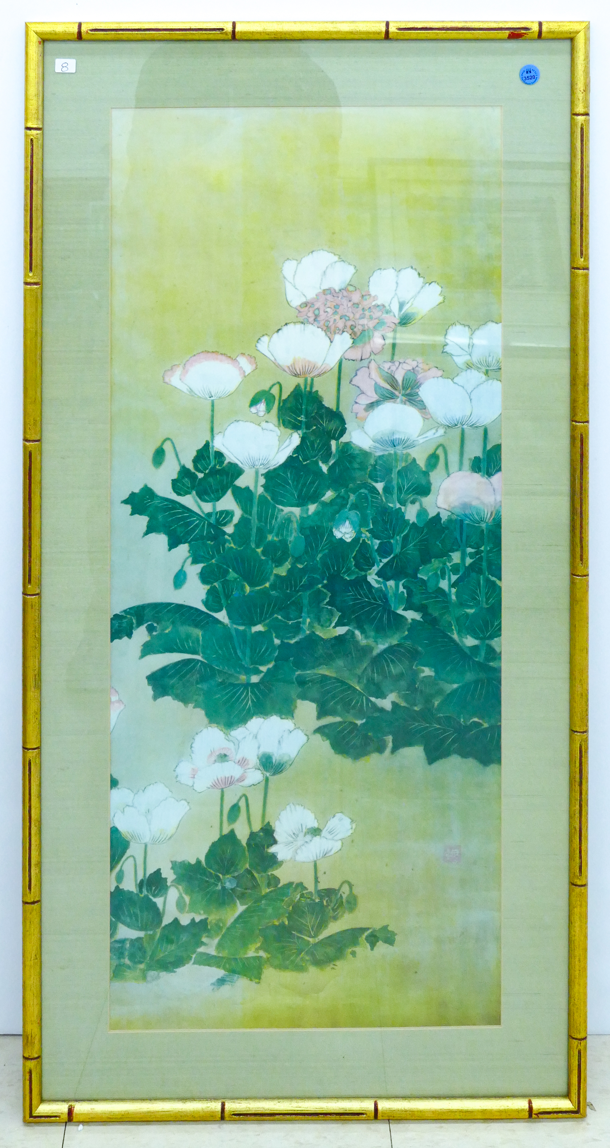 Vintage Japanese Blossoming Flowers 3cfdb6