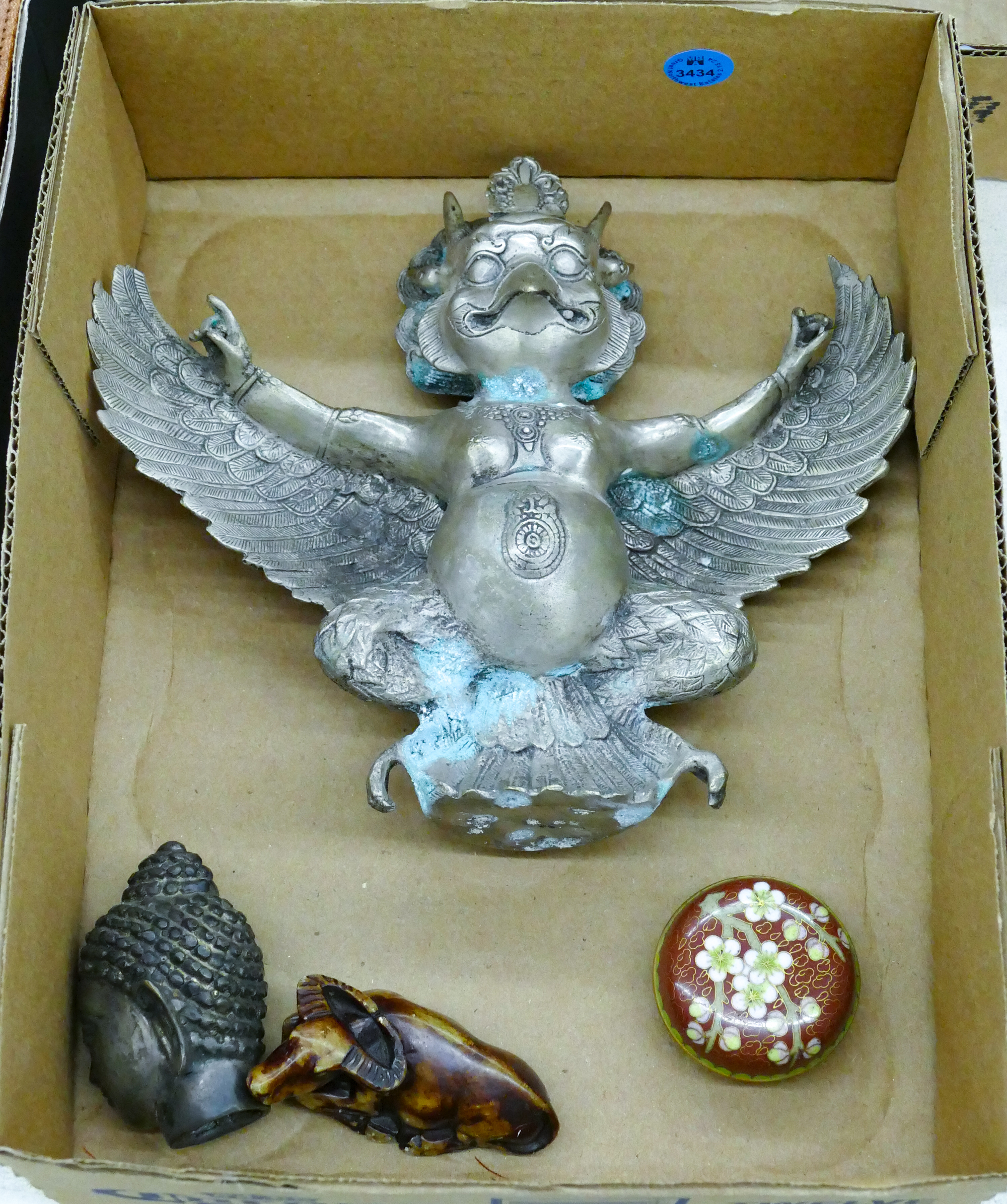 Box Tibetan Metal Garuda etc  3cfdde