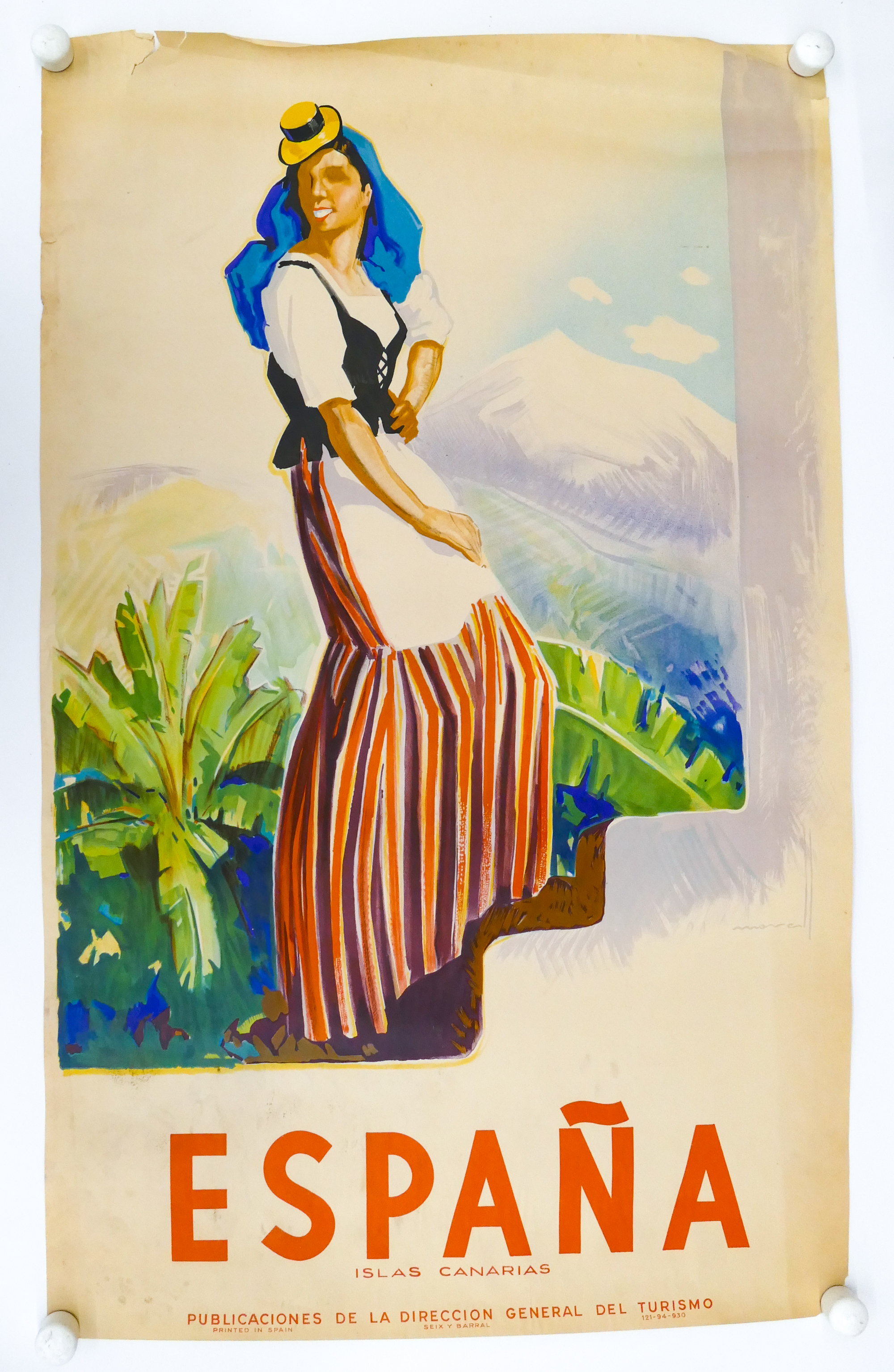 1938 Spanish ''Espa?a: Islas Canarias''