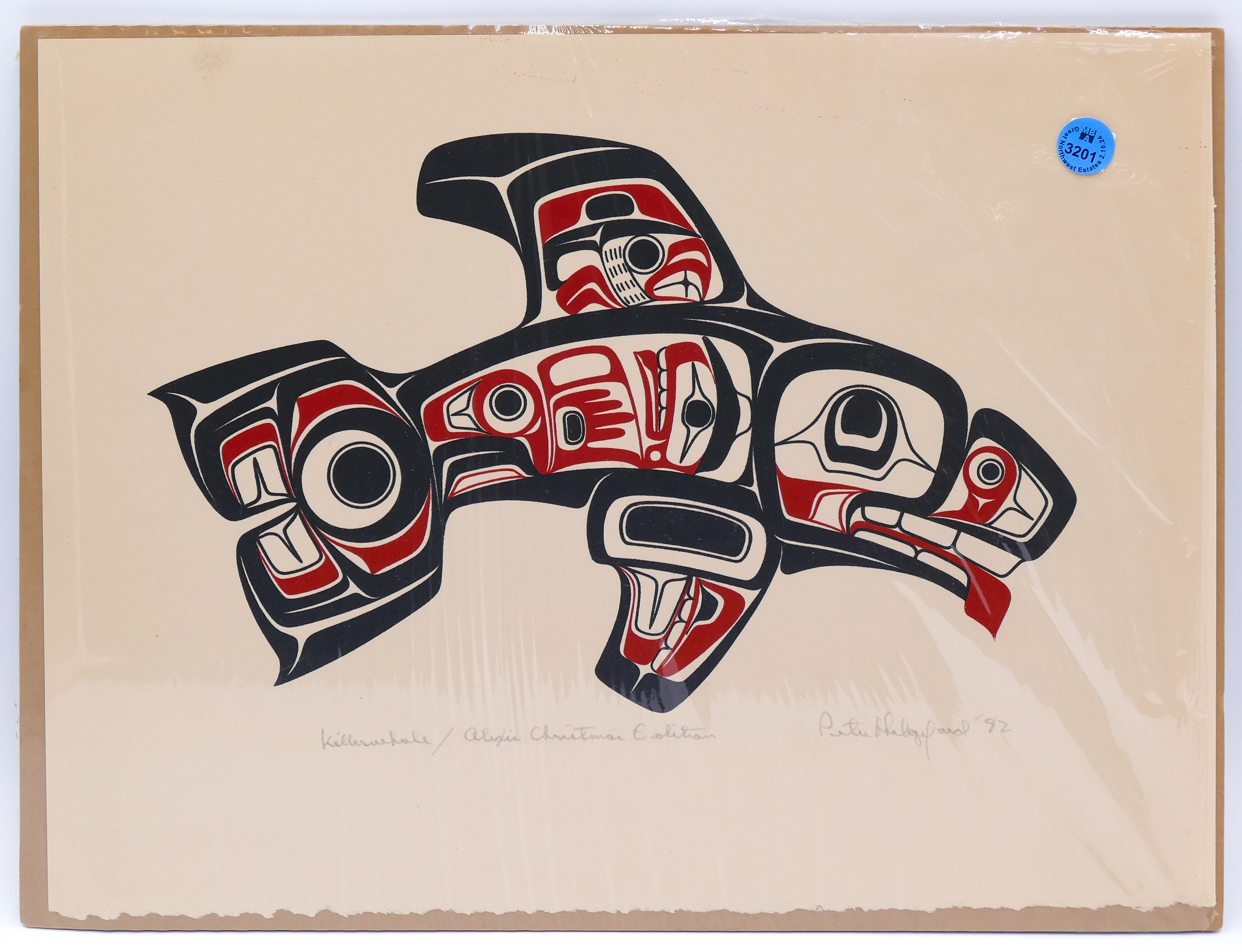 Northwest Coast Killerwhale Signed 3cfe3e