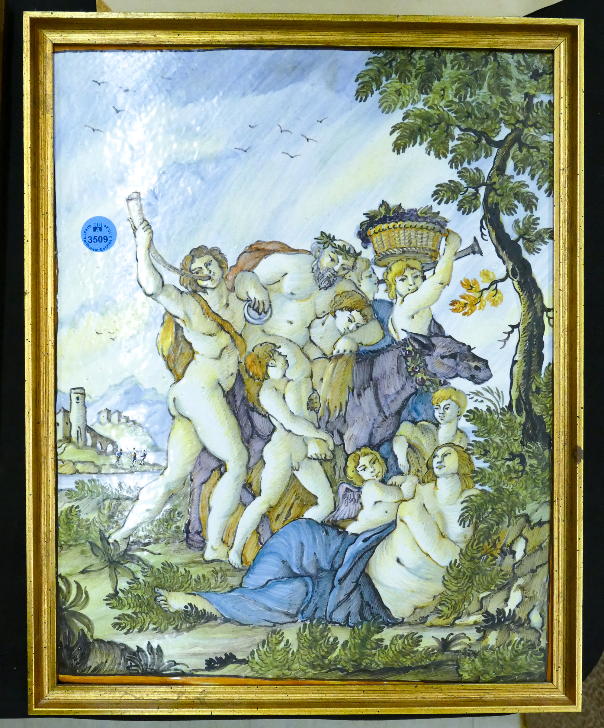 Italian Faience Classical Mythology 3cfed6