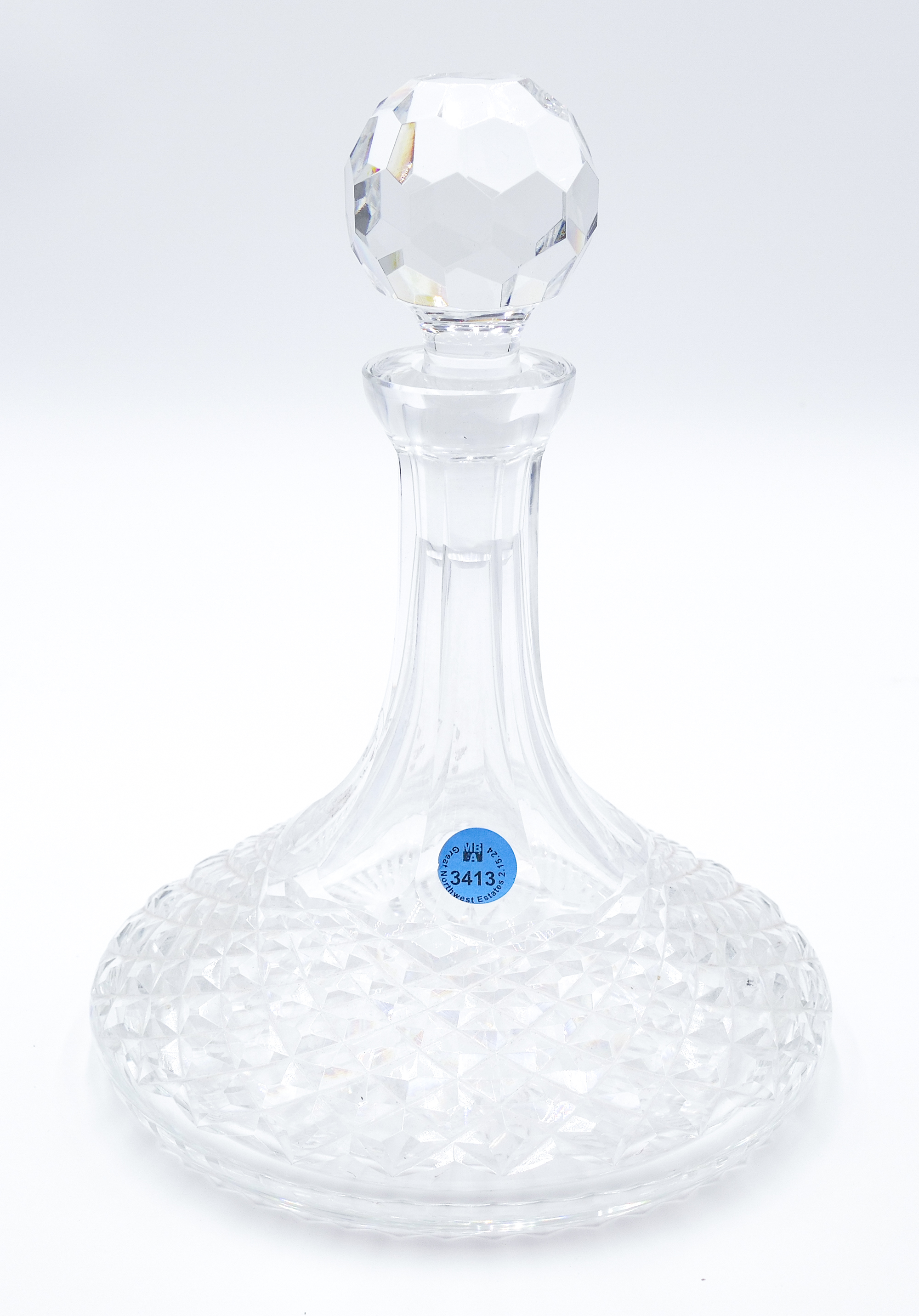 Waterford Cut Crystal Ship's Decanter