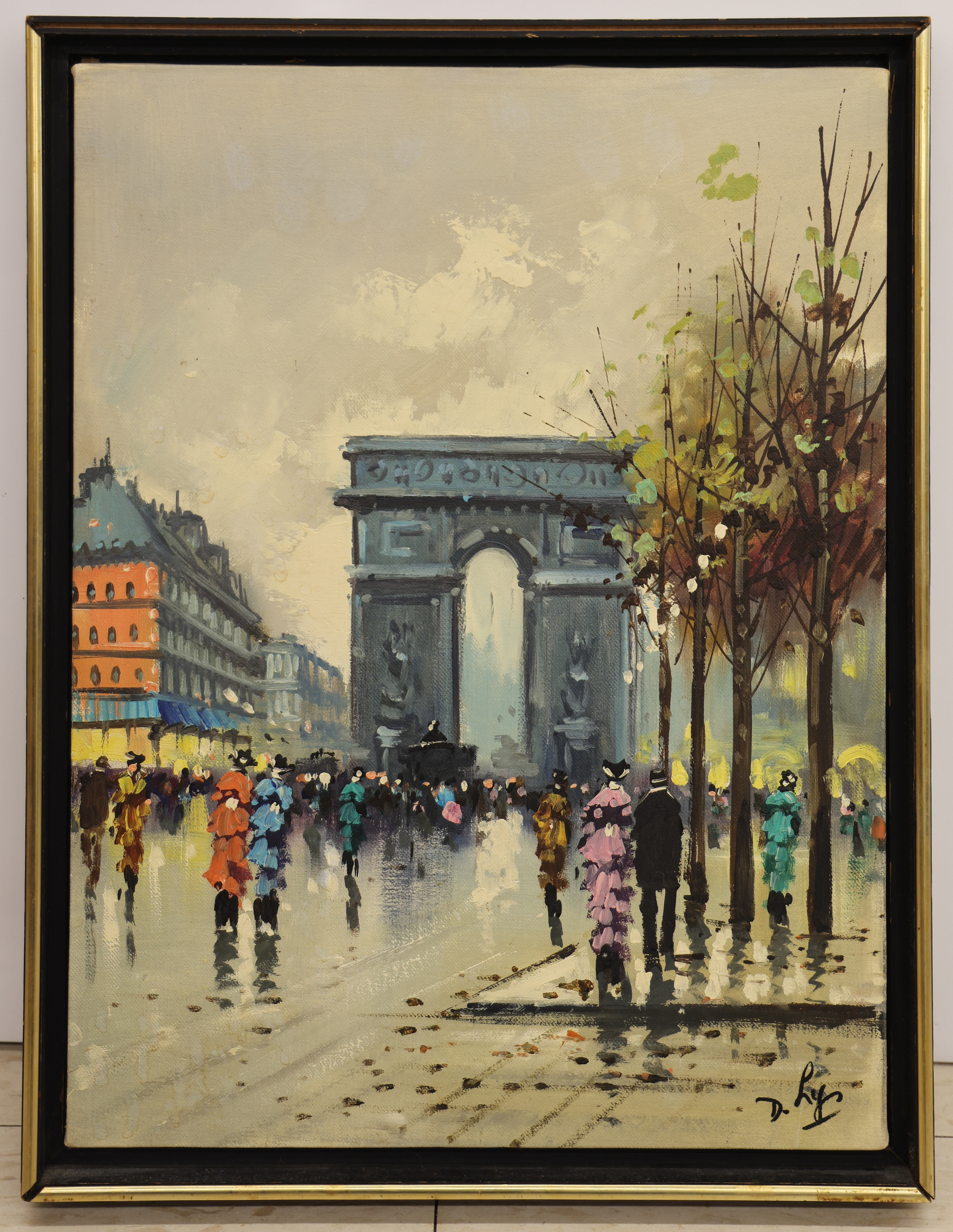 Vintage Parisian Arc de Triomphe 3cff53