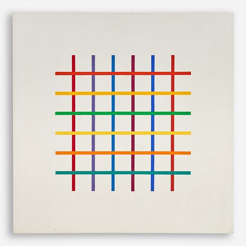 NICK VACCARO "COLORED GRID" (1968