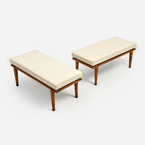 PAIR OF RISOM STYLE FLOATING BENCHESA 3d0038