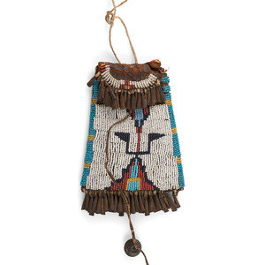 Northern Plains Beaded Hide Strike-a-Light