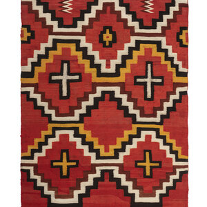 Navajo Transitional Weaving Rug late 3d00c8