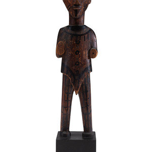 Quinault Carved Wood Figure ca 3d011f