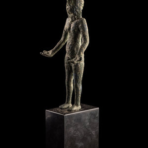 An Etruscan Bronze Female Figure