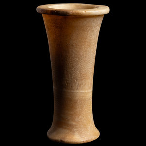 An Egyptian Alabaster Vessel Middle 3d0157