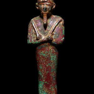 An Egyptian Bronze Osiris Late 3d0169