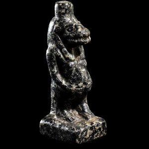 An Egyptian Stone Taweret Late 3d016e