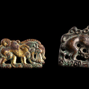 Three Eurasian Plaques Circa 5th 3d0191