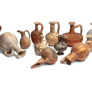 Fourteen Cypriot Redware and Other