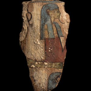 An Egyptian Painted Cartonnage 3d0207