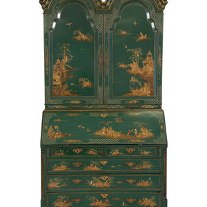 A George II Style Green Japanned 3d0285