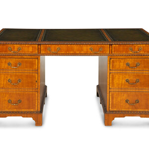 A George III Style Mahogany Partner s 3d0287