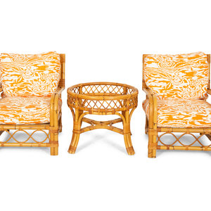 A Pair of Bielecky Brothers Rattan 3d02fc
