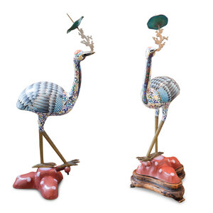 A Pair of Chinese Cloisonn Enamel 3d030b