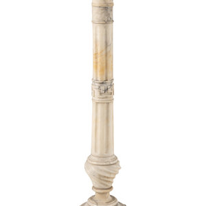 A Continental Marble Pedestal
19th/20th