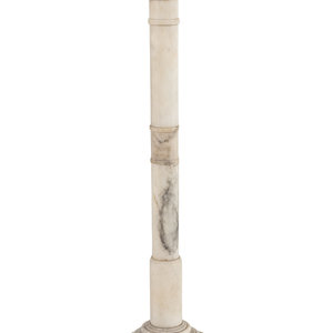 A Continental Marble Pedestal
19th/20th