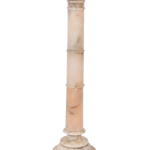 A Continental Marble Pedestal
19th/20th