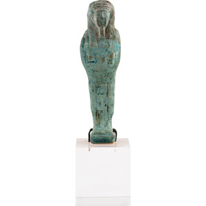 An Egyptian Faience Ushabti Late 3d03f3