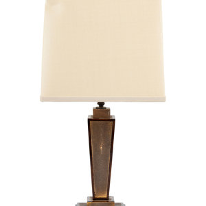A French Shagreen Table Lamp Circa 3d0418