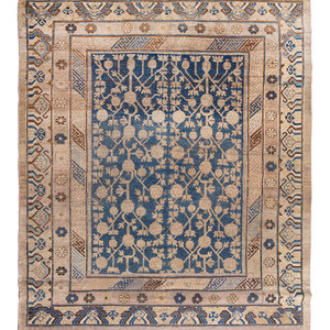 A Khotan Wool Rug
Mid-20th Century
7