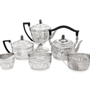 A George III Silver Four Piece 3d0531