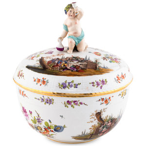 A Berlin K P M Porcelain Covered 3d0551