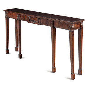 A George III Style Mahogany Console 3d0567