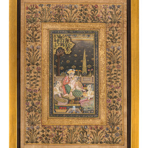 A Persian Miniature Painting
7