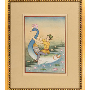 A Persian Miniature Painting
8