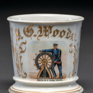 A Steamboat Pilot's Porcelain Occupational