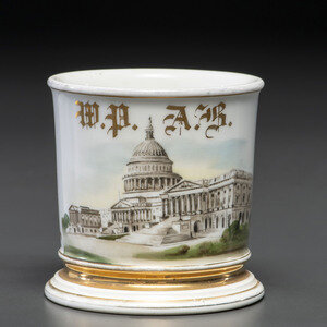A Porcelain Shaving Mug Depicting 3d05ec